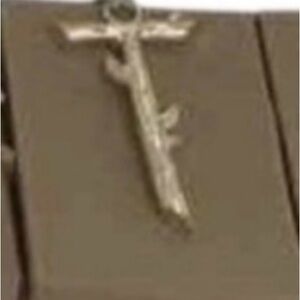 “T” Pottery Barn Gold Vine Initial Letter Ornaments Holiday Decor